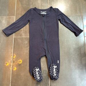 Jimonda gray zipper pajamas